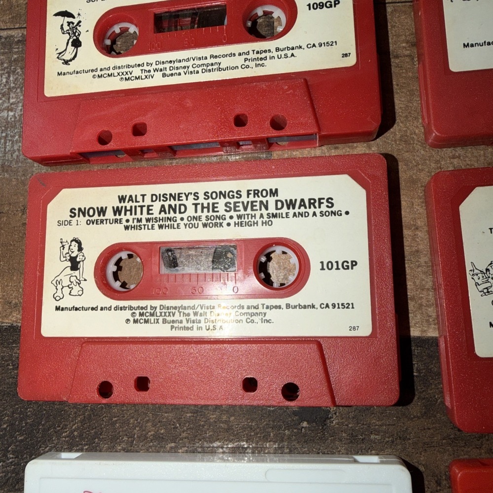 Vintage Walt Disney Storyteller Audio Cassette Tapes Mixed Lot of 6 Mulan - Picture 10 of 14